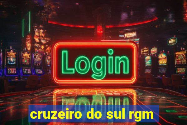 cruzeiro do sul rgm